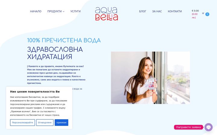 Screenshot του aquabella.bg