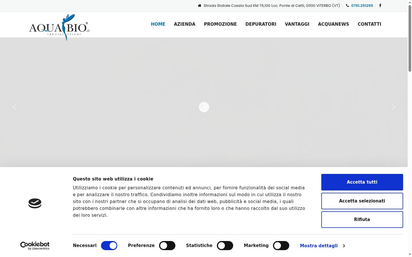 Screenshot tal-banner tal-kunsens muri qabel kwalunkwe interazzjoni