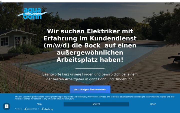 Screenshot of aquabonn-mitarbeiter.de