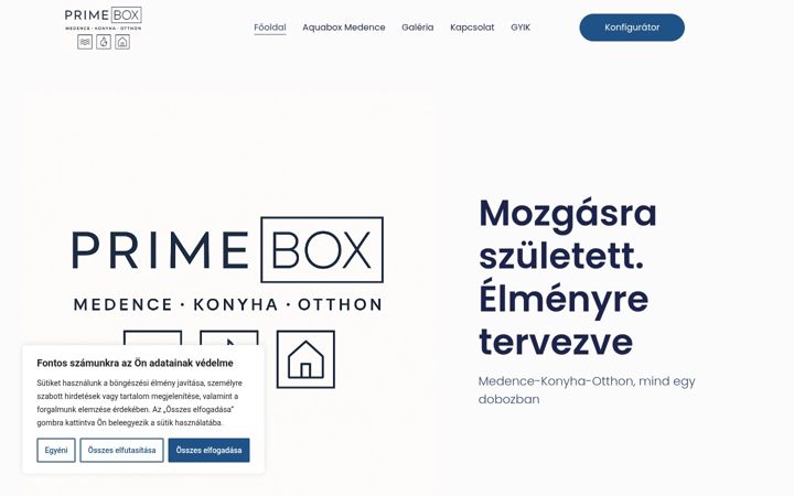 Screenshot of aquaboxpools.hu