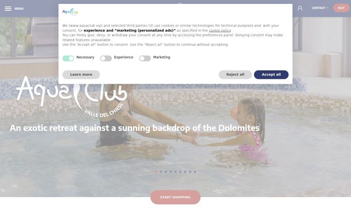 Screenshot of aquaclub.vip