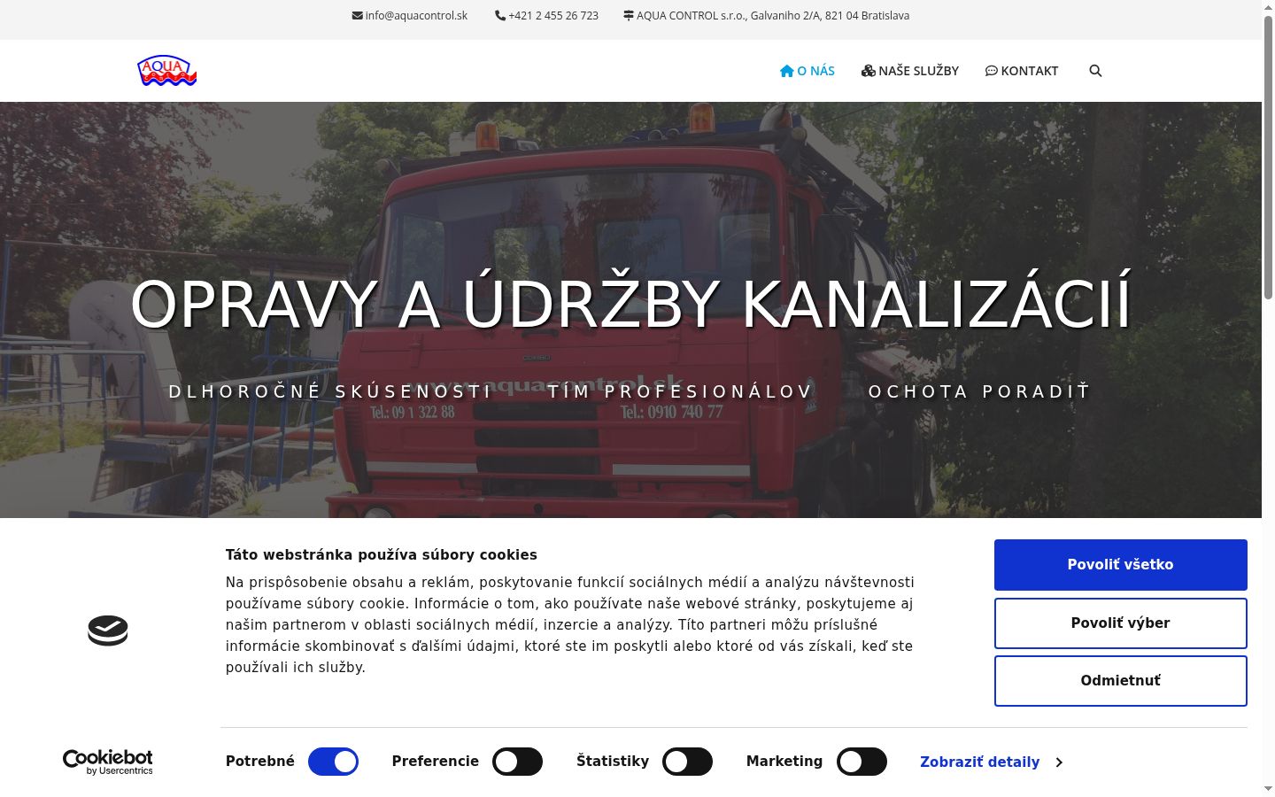 Snímek obrazovky baneru souhlasu zobrazeného před jakoukoli interakcí