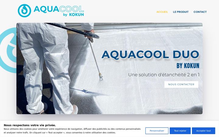 Screenshot of aquacool.ch