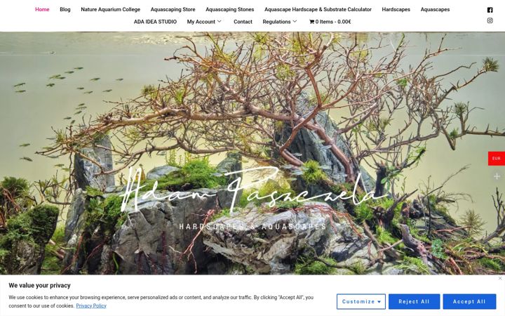 Screenshot von aquadam.pl