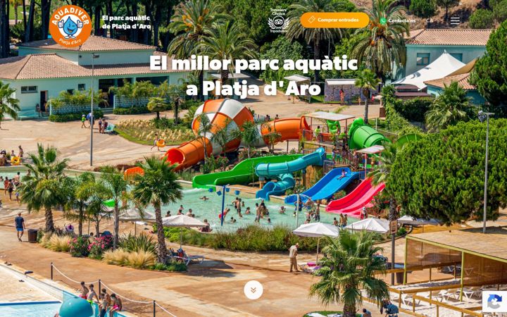 Screenshot ta' aquadiver.com