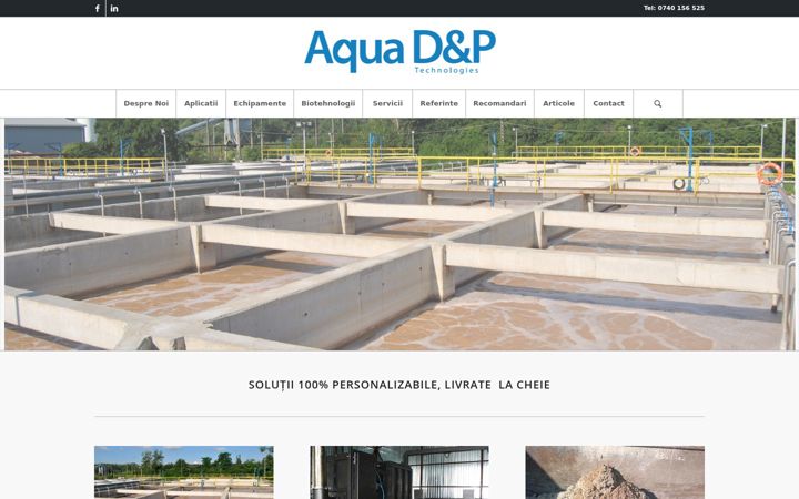 Screenshot of aquadp.ro