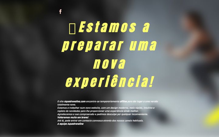 Zrzut ekranu aquadrenalina.com