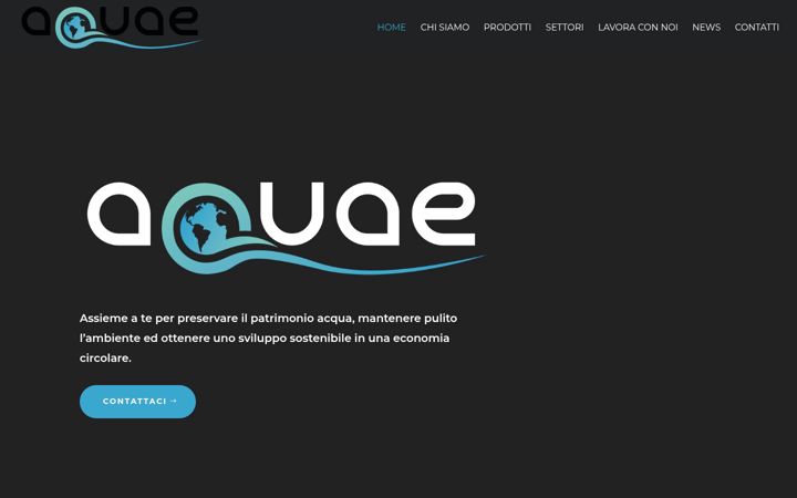 Zrzut ekranu aquaeitaly.com