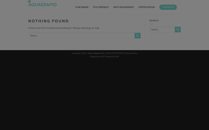 Screenshot of aquaerapid.com