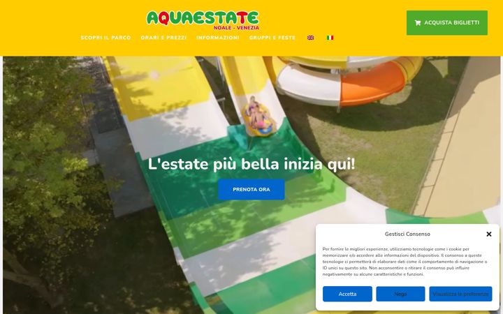 Screenshot von aquaestate.it