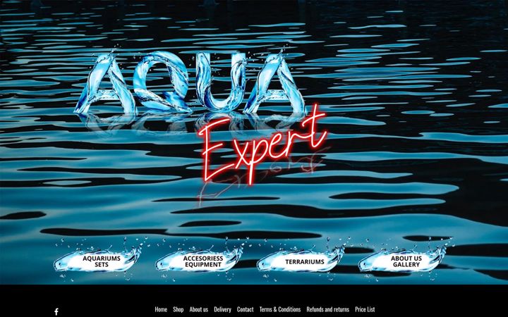 Screenshot of aquaexpert.uk