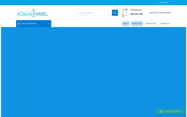 Zrzut ekranu aquafamel.com