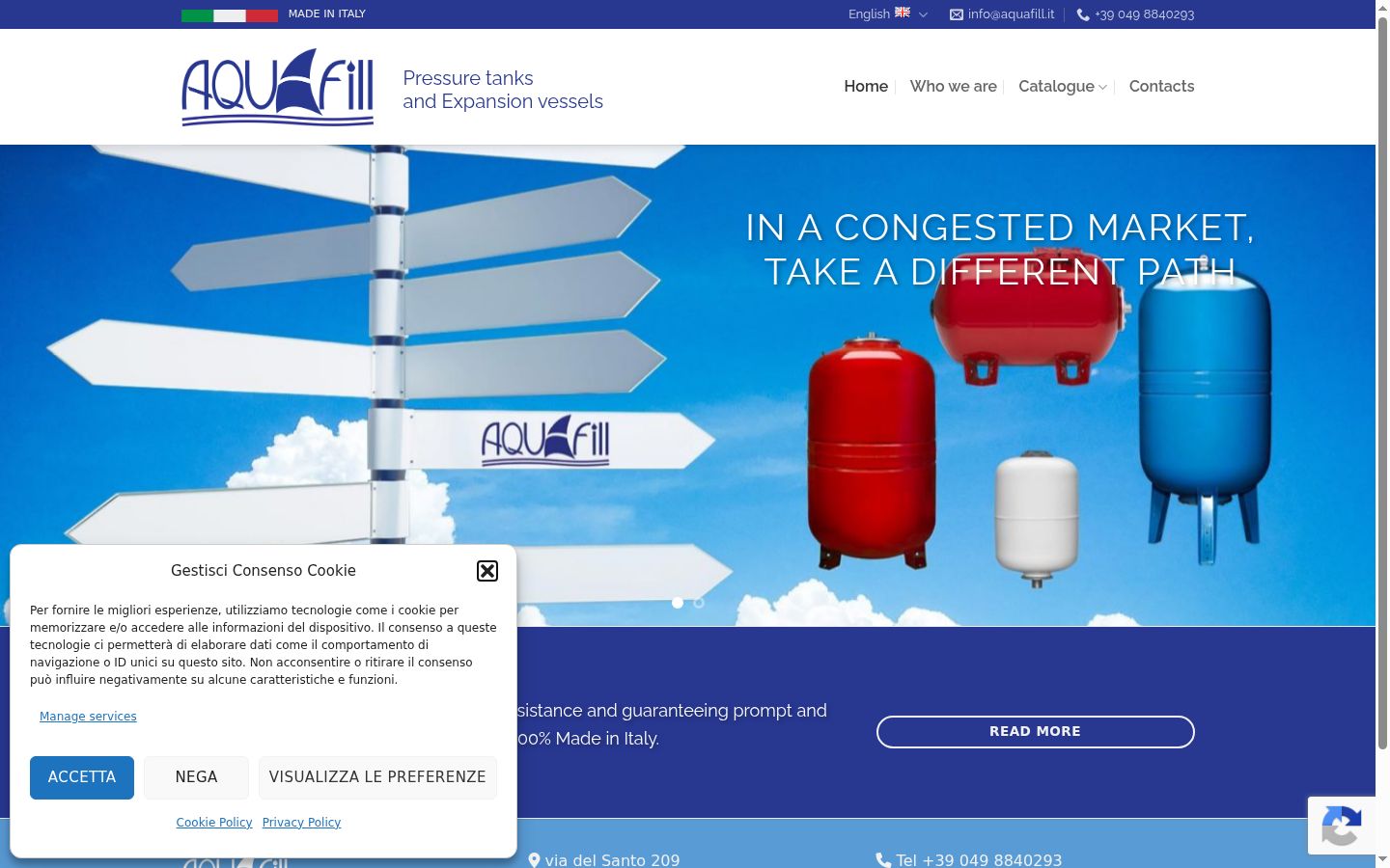 Screenshot tal-banner tal-kunsens muri qabel kwalunkwe interazzjoni
