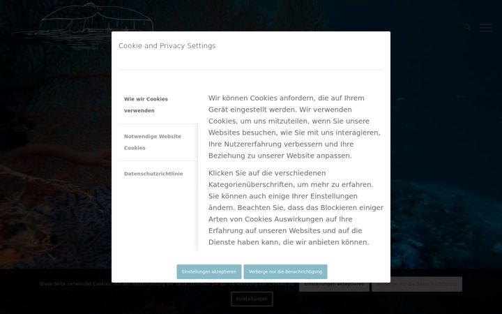 Screenshot of aquafit-poing.de