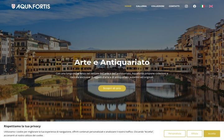 Screenshot of aquafortis.com