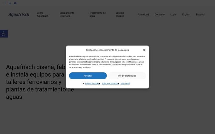 Zrzut ekranu aquafrisch.com