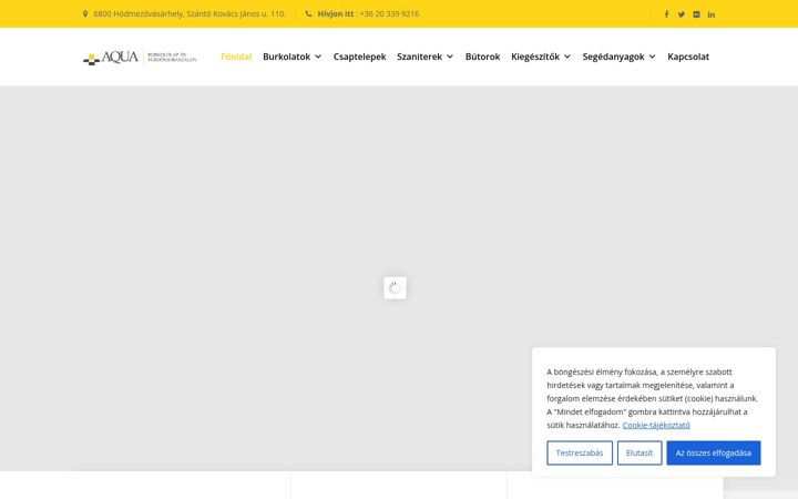 Zrzut ekranu aquafurdoszoba.com