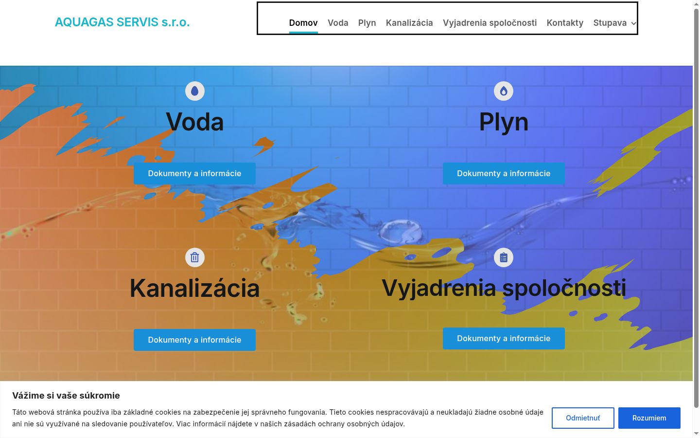 Screenshot tal-banner tal-kunsens muri qabel kwalunkwe interazzjoni