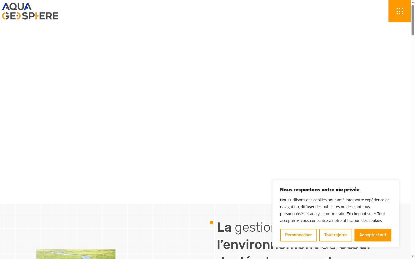 Zrzut ekranu banera zgody wyświetlanego przed jakąkolwiek interakcją