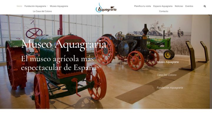 Zrzut ekranu aquagraria.com