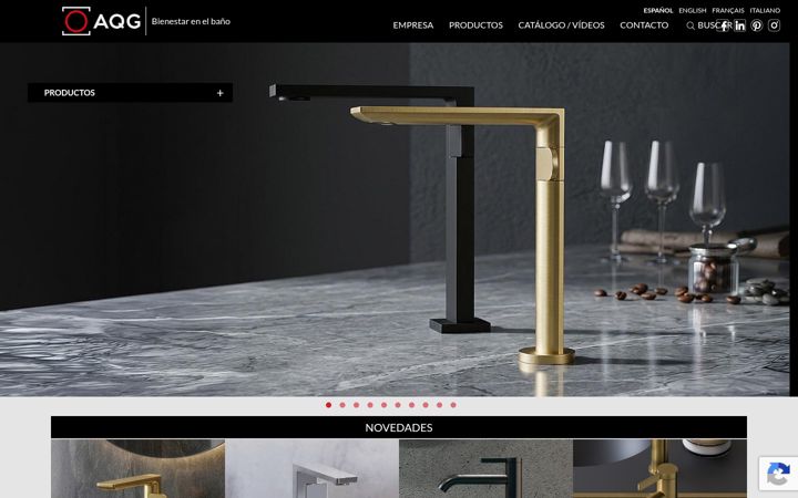 Screenshot of aquagrif.com