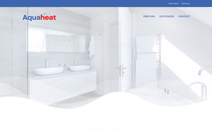 Screenshot of aquaheat-muenchen.de