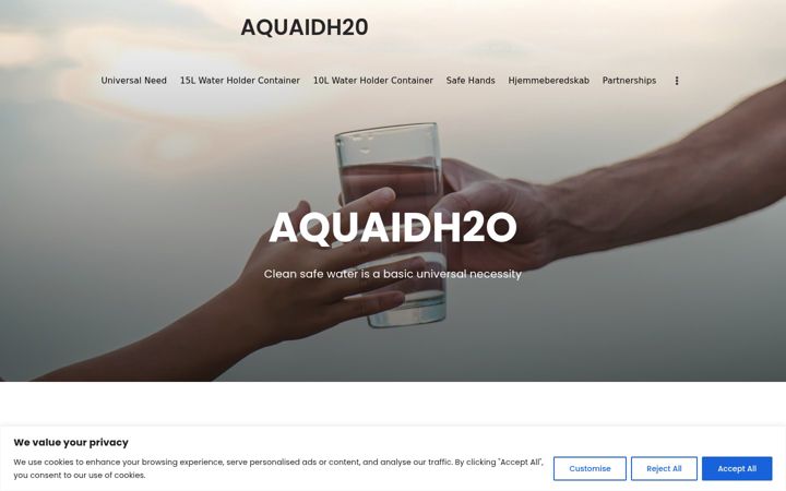 Capture d'écran de aquaid.net