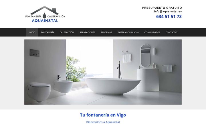 Screenshot of aquainstal.es
