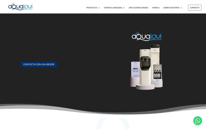 Screenshot of aquajovi.com