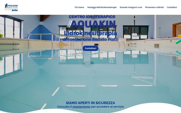 Screenshot of aquakin.it