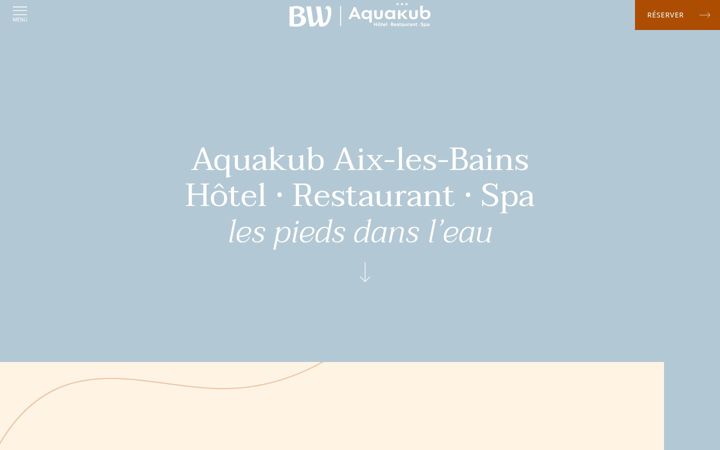 Screenshot of aquakub.com