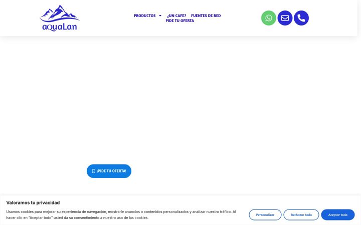 Screenshot van aqualan.es