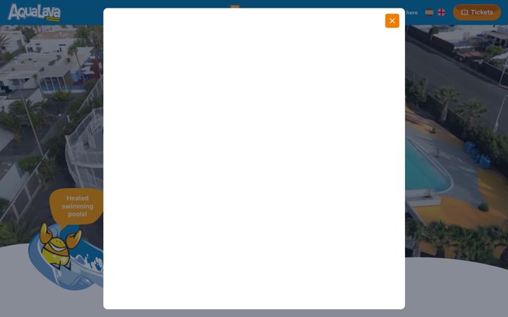 Screenshot of aqualava.net