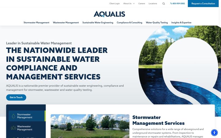 Screenshot of aqualisco.com