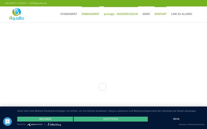 Screenshot of aqualita.de