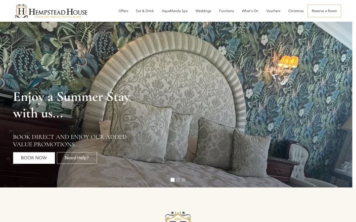 Screenshot of aquamanda.co.uk