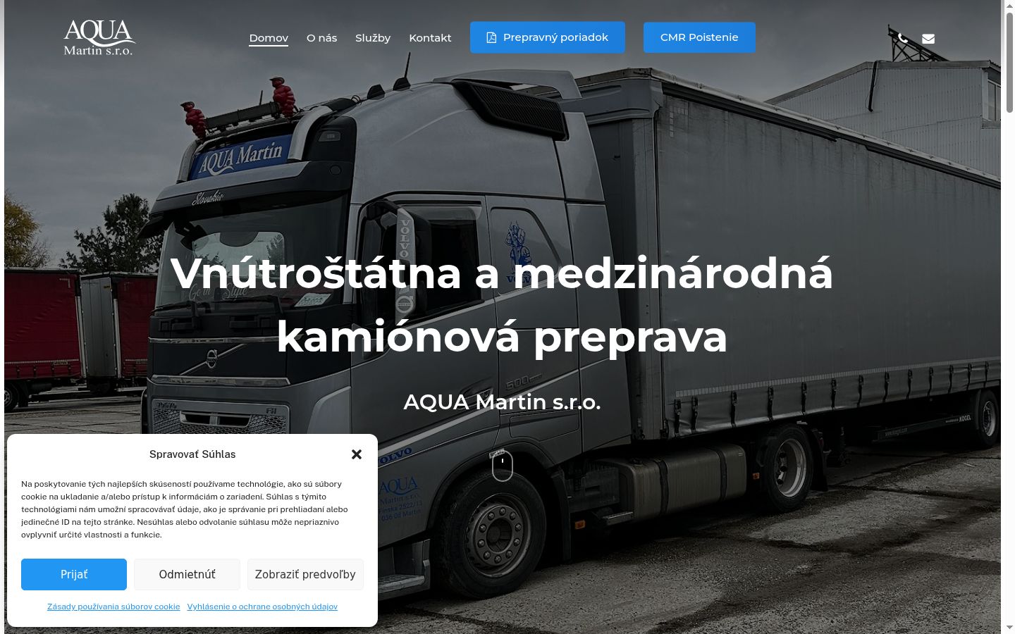 Screenshot tal-banner tal-kunsens muri qabel kwalunkwe interazzjoni