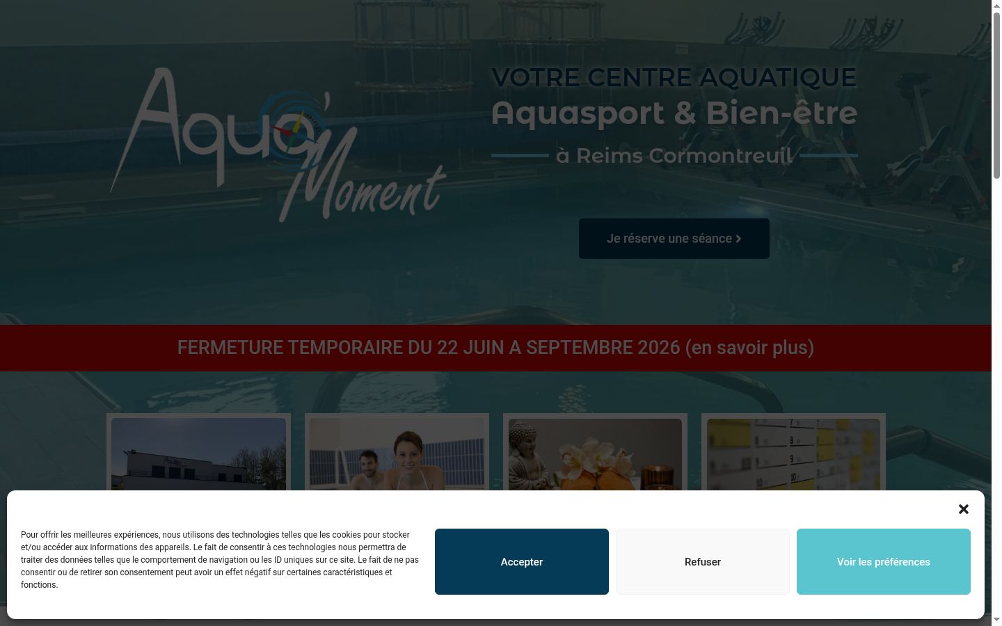 Screenshot tal-banner tal-kunsens muri qabel kwalunkwe interazzjoni