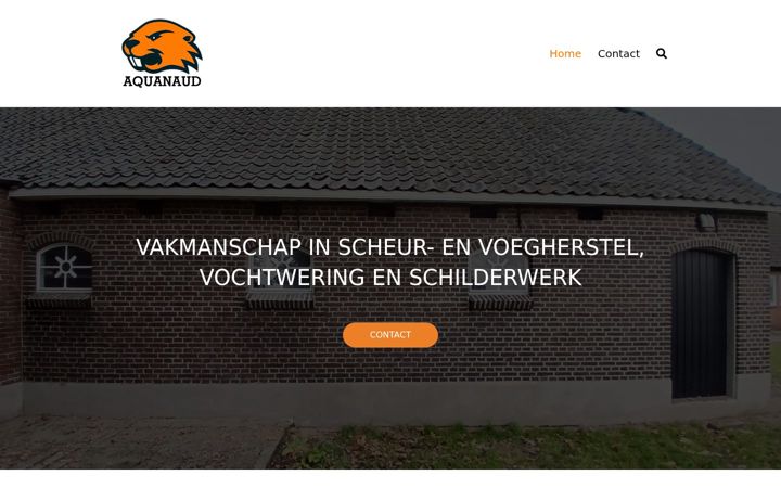 Screenshot of aquanaud.nl