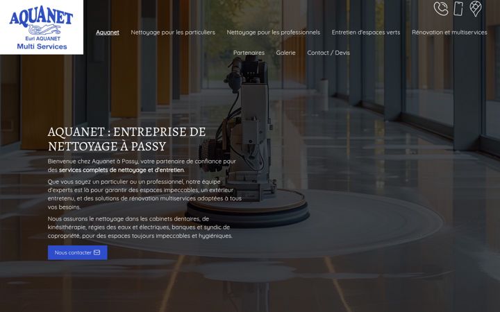 Screenshot of aquanet-74.fr