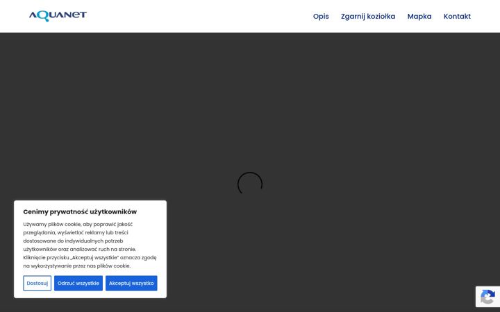 Screenshot of aquanetowekoziolki.pl