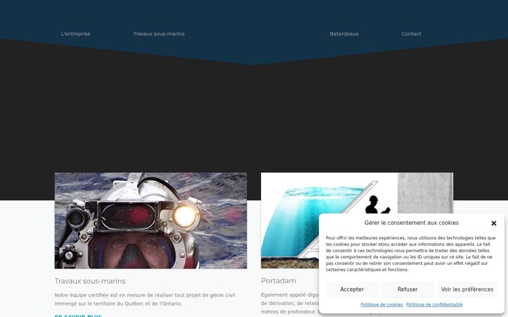 Screenshot of aquapera.com