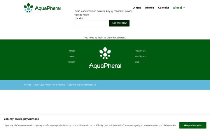 Screenshot of aquapheral.pl