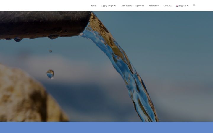 Screenshot of aquapipe.be