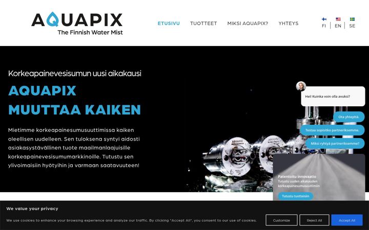 Screenshot of aquapix.com