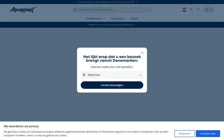 Screenshot ta' aquaplanetsports.nl