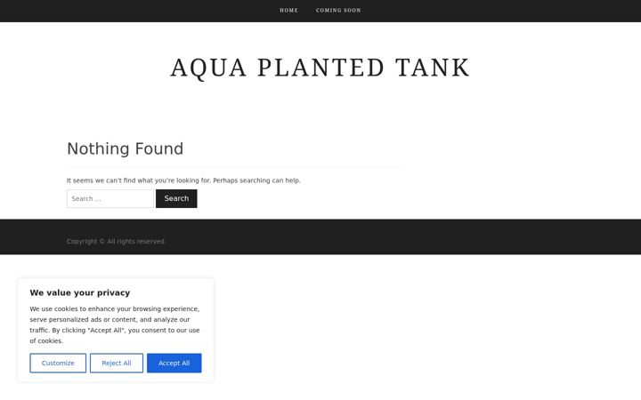 Screenshot of aquaplantedtank.com