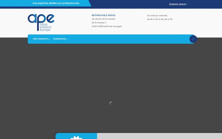 Snímek obrazovky aquaproducteurope.eu