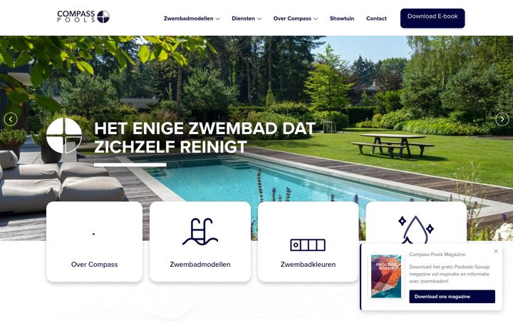 Screenshot of aquaprojects.nl