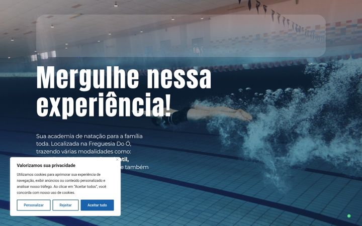 Snímek obrazovky aquapronatacao.com.br